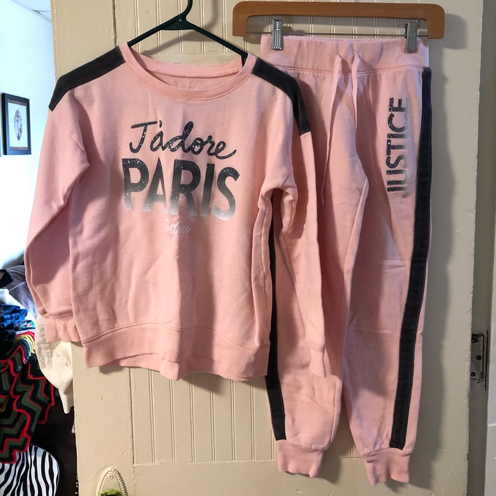 Justice brand, matching set